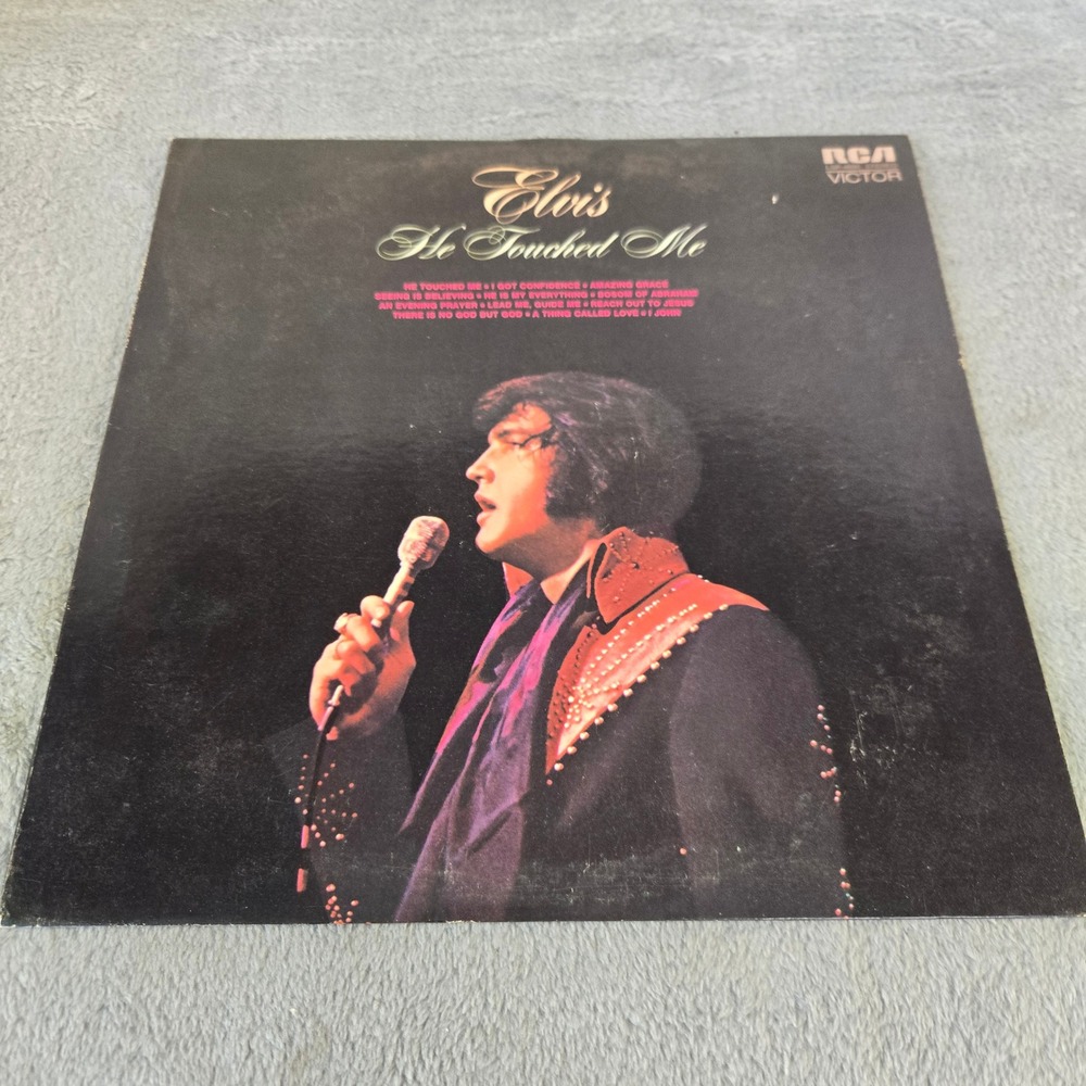 Elvis Presley He Touched Me Vinyl LP Record 1972 RCA Victor LSP-4690 Gospel